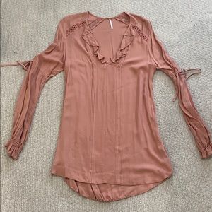 Free People Pink Tunic Dress